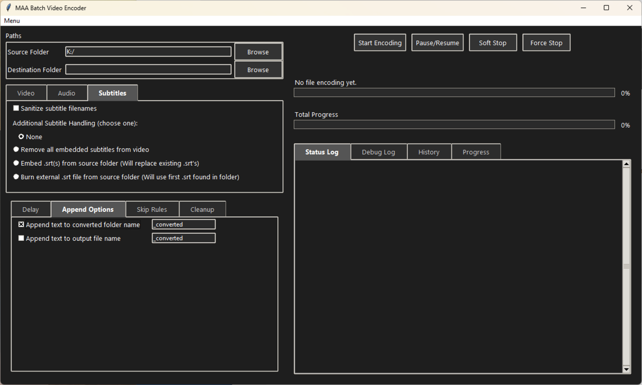 Append Tab – Add suffixes to filenames or folders for organized output tracking